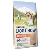 Суха храна за куче Purina Dog Chow Sensitive Adult сьомга 14кг.